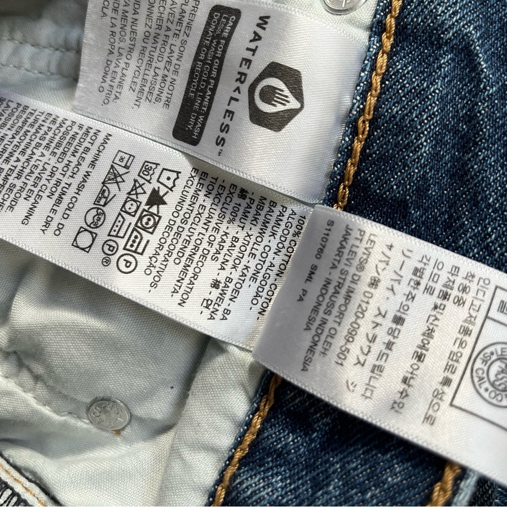 Levi's Ribcage Staight Ankle Jeans 31 - Picture 6 of 6